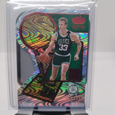 2022-2023 Crown Royale Hand Crafted Die Cut Larry Bird /49