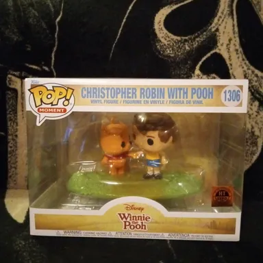 Funko Pop Moment Winnie the Pooh Christopher Robin with Pooh HT Exclusive