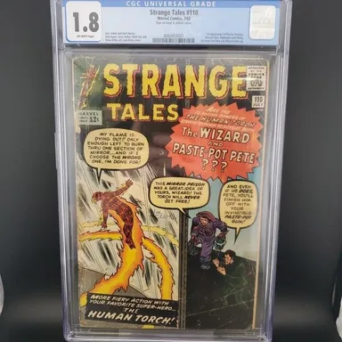Strange Tales 110  CGC 1.8 1963