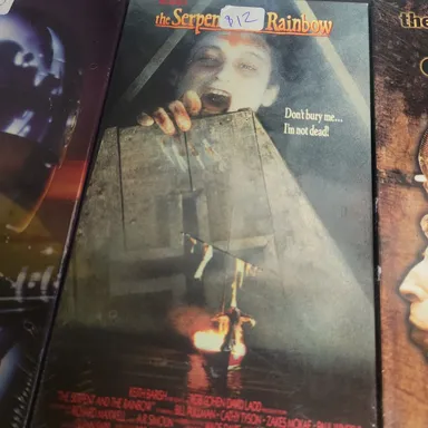 The Serpent And The Rainbow Vhs