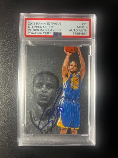 2013 Panini Stephen Curry Auto Intriguing Players