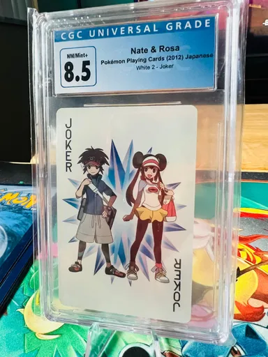 CGC 8.5 Nate & Rosa Joker Card Slab