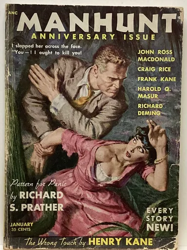 [DIGESTS] Manhunt Detective Story Monthly, Vol. 2, Number 1, January 1954
