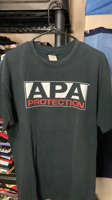 APA Protection Vintage WWF Wrestling Shirt