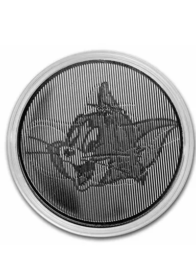 TOM & JERRY 80TH ANNIVERSARY LENTICULAR MULTI-VIEW 1OZ .999 SILVER ART ROUND