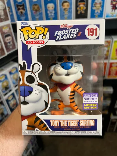 Tony The Tiger Surfing #191 (Shared Sticker)