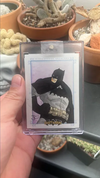 Batman 1:1 DC Sketch Card