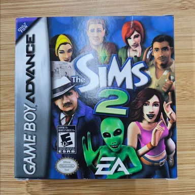 *BOX ONLY* GBA The Sims 2 
