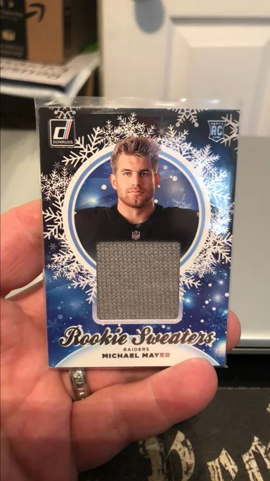 2023 Donruss Rookie Holiday Sweater Relics Michael Mayer