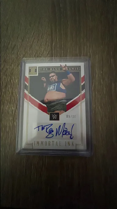The Blue Meanie impeccable immortal ink auto /10