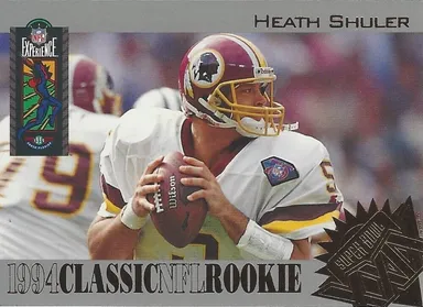 1994 Classic NFL Experience Rookie (Spanish) #R6 Heath Shuler Washington Redskins