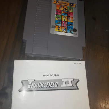 NES Track & Field II With Manual