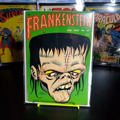 Frankenstein Comics #23 (1953) Rare Classic Dick Briefer Cover