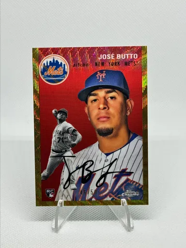 Jose Butto RC Gold Wave #/50-- 2023 Topps Chrome Platinum