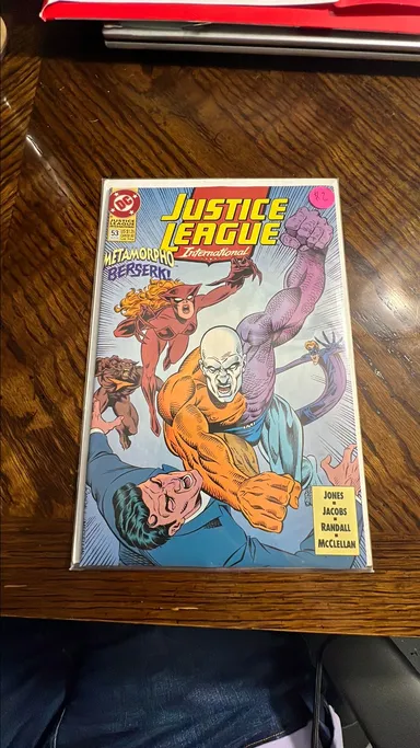 Justice League Europe / International #53 (Direct Edition), FMV $2 🤑