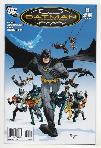 Batman Incorporated #6 NM First Print Grant Morrison Chris Burnham