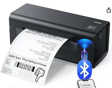 Thermal Label Printer, Wifi and Bluetooth Support, 4x6 Shipping Label Printer