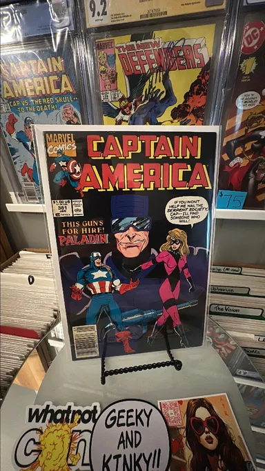 Captain America #381 - Newsstand