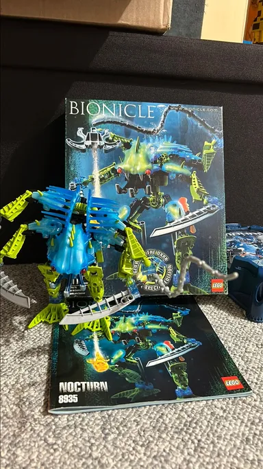 Lego Bionicle - Nocturn 8935 - Complete