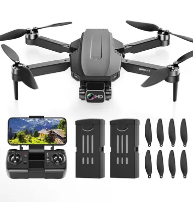 ($99.99)FERIETELF W12 4K - GPS drone