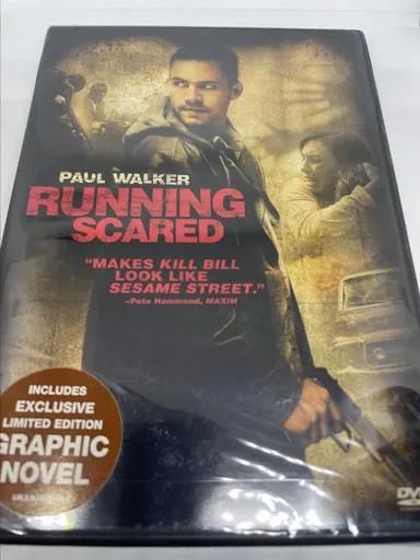 Running Scared (DVD, 2006) Paul Walker Vera Farmiga Action Thriller New Sealed