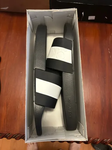 Calvin Klein slides shoes