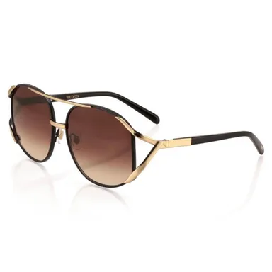 Wildfox NEW Dynasty Sunglasses in Black/Gold