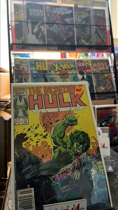 Incredible Hulk (#329 Newsstand Edition Mark Jewellers Insert VG)