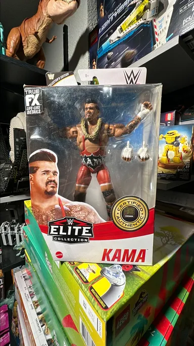 WWE Elite Collection KAMA Action Figure Mattel Wrestling Collector Edition