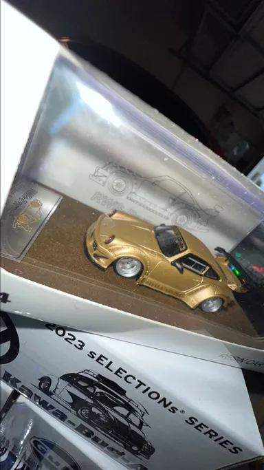 Porsche 930 RWB Qidian model resin Gold 038/199 limited edition