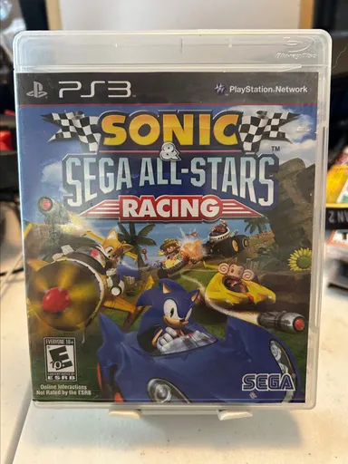 PS3 sonic & Sega all-stars racing