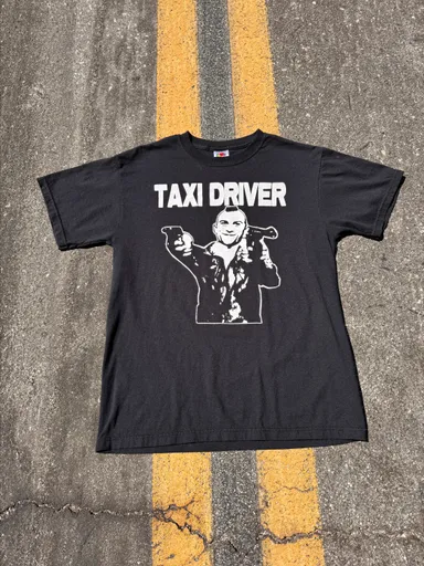 Vintage Taxi Driver Movie Promo T Shirt