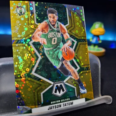 Celtics Jayson Tatum Gold Disco 9/10 Mosaic