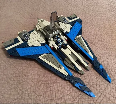 Star Wars - Set 75316 Mandalorian Starfighter with 2 Figs
