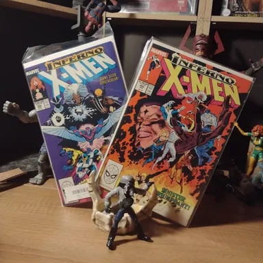X-Men Inferno 2 book bundle