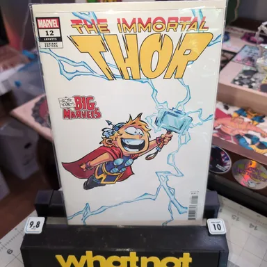 🌟IMMORTAL THOR #12 (2024) 🌟💥SCOTTIE YOUNG 'BIG MARVELS' VARIANT COVER💥🌟 THOR