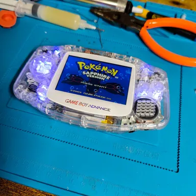 Nintendo Gameboy Advance Refurbished and Modded