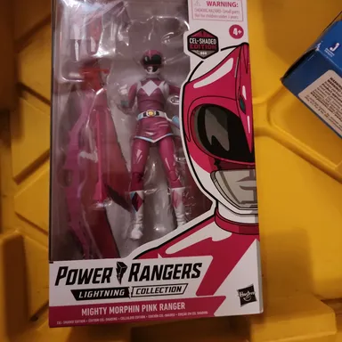 Power Rangers Lightning Collection Cel-Shaded Pink Ranger