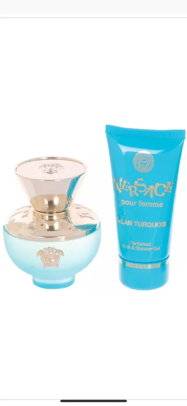 NIB Versace Dylan Turquoise gift set for women