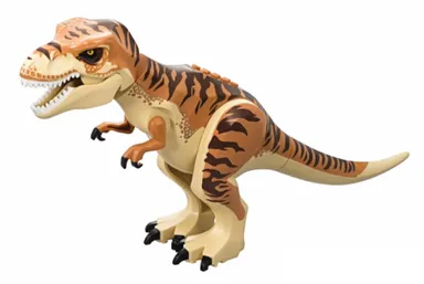 151, trex05, Dinosaur Tyrannosaurus rex with Medium Nougat Back