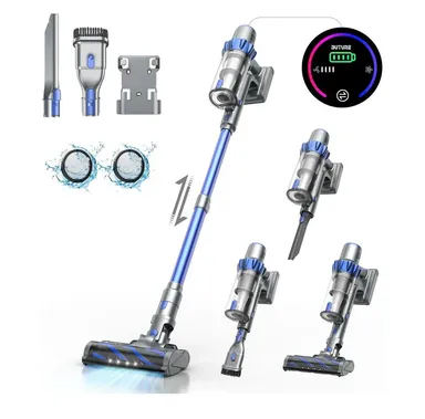 ($109.99)Buture Pro Cordless Vacuum Cleaner, 450W 38KPA Stick Vacuum