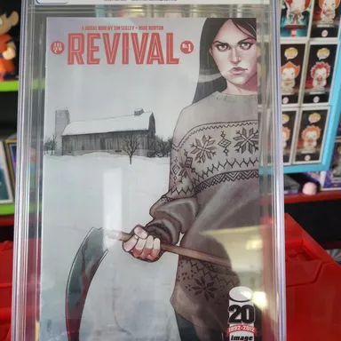 Revival #1 CGC 9.8 white pages
