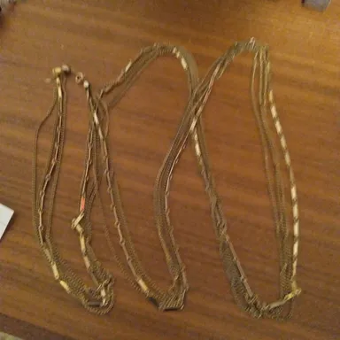 3 chains gold
