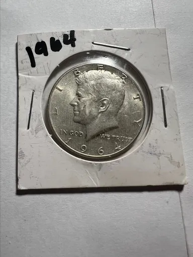 1964 Kennedy Half dollar silver