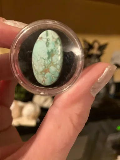 14.9 carats of gorgeous turquoise cabachon or for other use