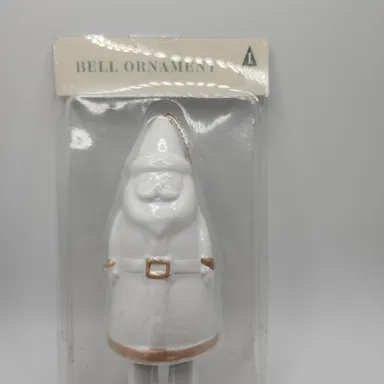 New Santa Bell Ornament