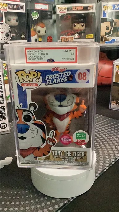 PSA Graded Tony the Tiger (2017) Flocked