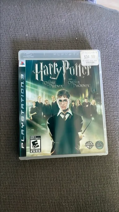 PS3 Harry Potter and The Order of the Phoenix no manual