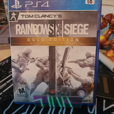 PS4 Rainbowsix Siege Gold Edition