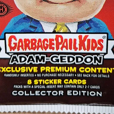 GPK COLLECTORS EDITION PACK of ADAM GEDDON